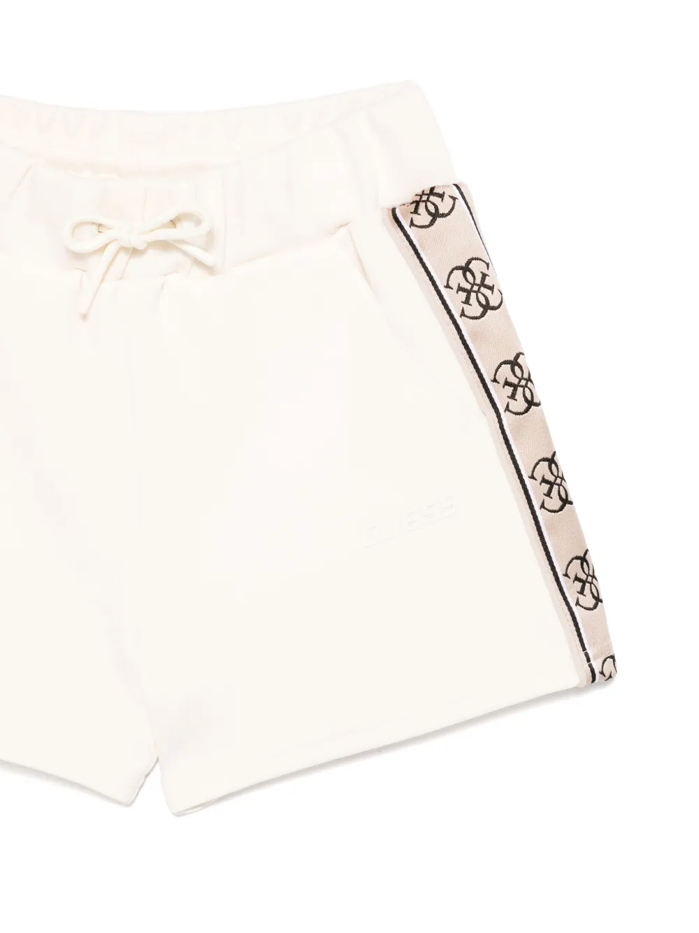 guess kids Shorts verfraaid met logo Beige