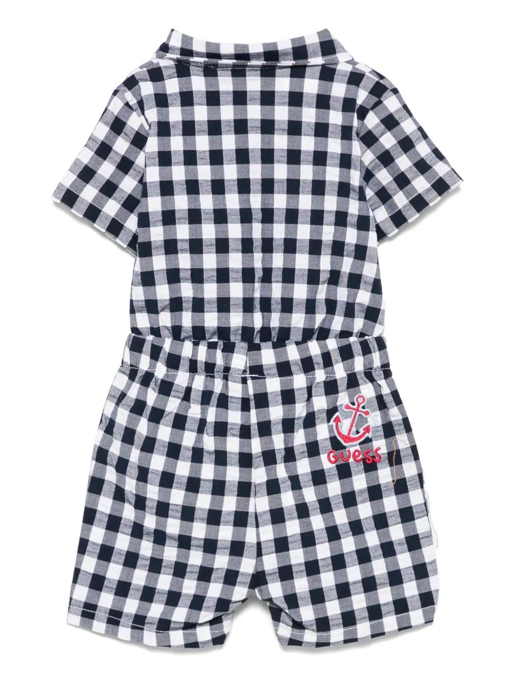 guess kids checked shorts set | Short Sets | Image 2