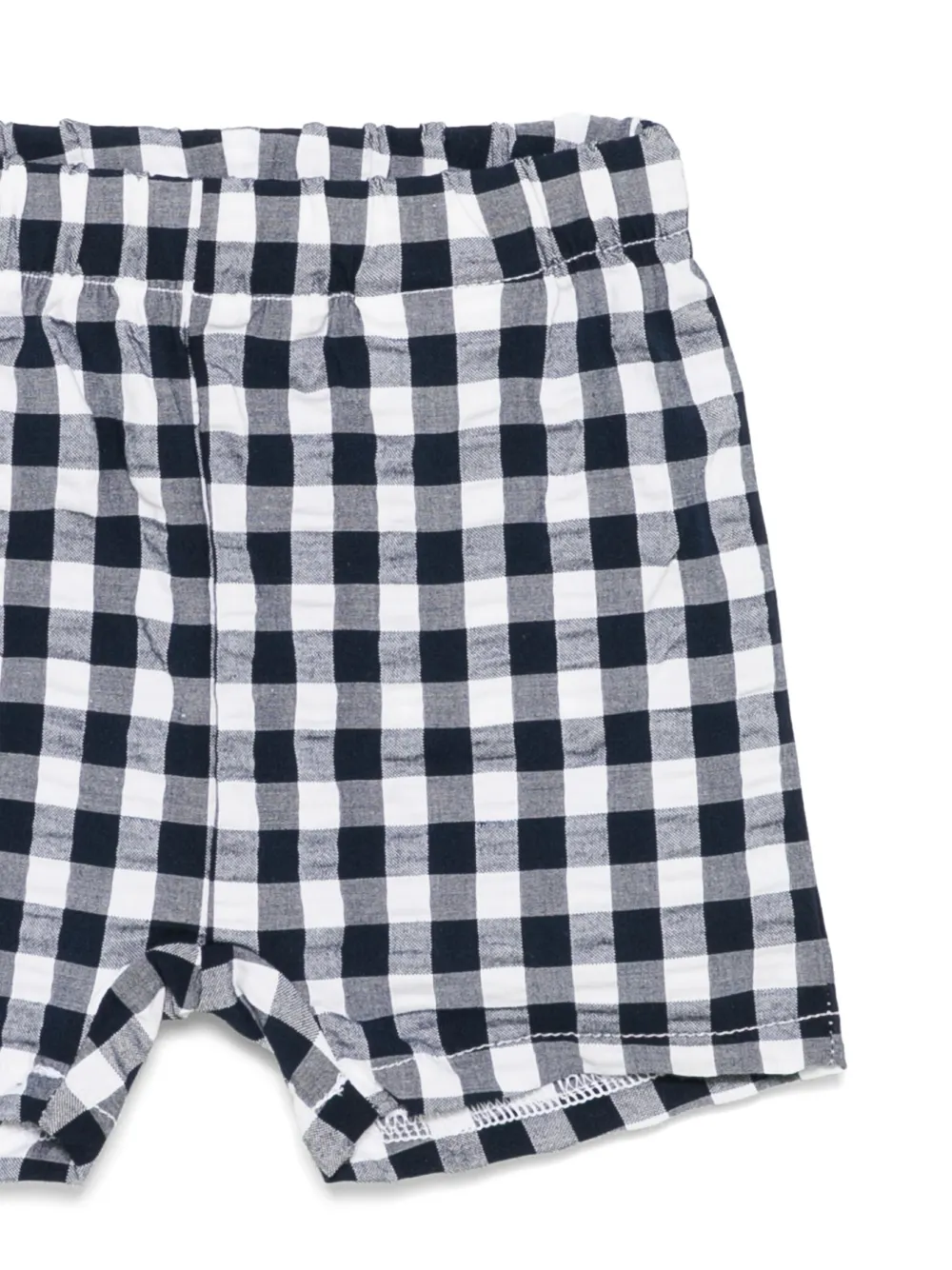 guess kids Geruite shorts Blauw
