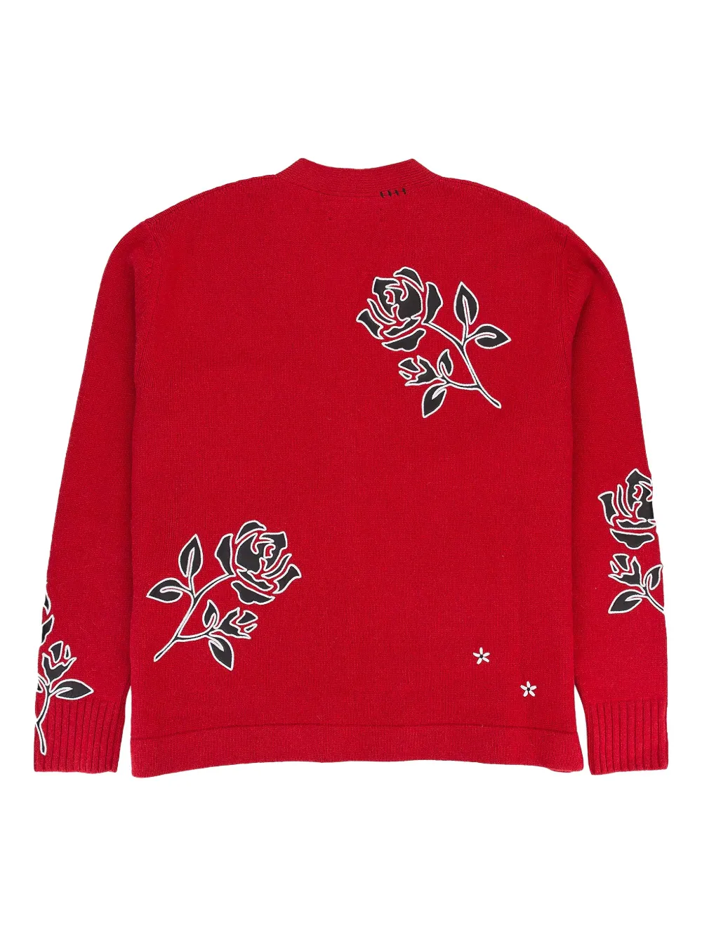 AMIRI rose-appliqué cardigan | Cardigans | Image 2