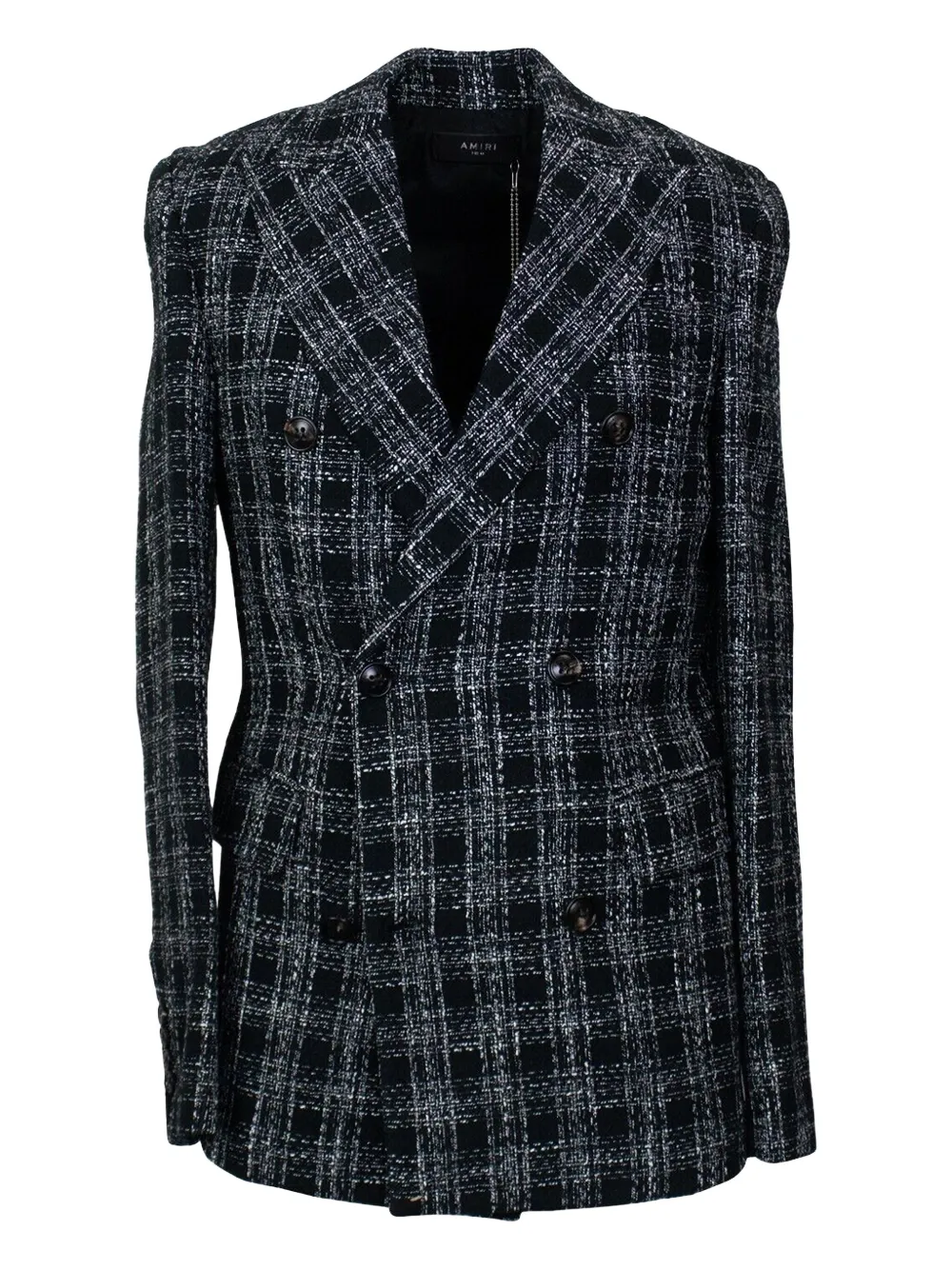 AMIRI Bouclé blazer Zwart