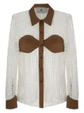 MISCI Livia button-up shirt - White