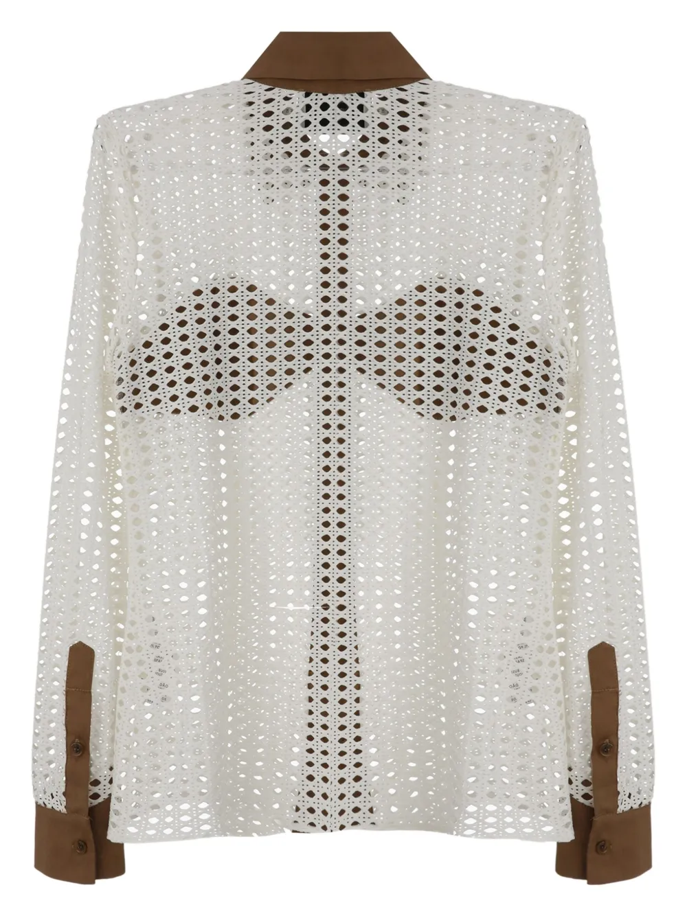 MISCI Livia button-up shirt - Wit