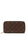 Louis Vuitton Pre-Owned 2020 Monogram Zippy Wallet long wallets - Brown