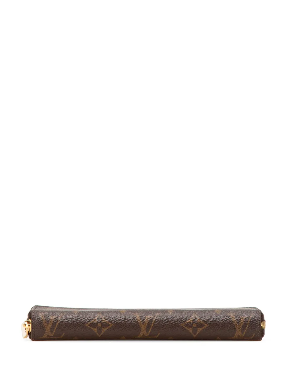 Pre-owned Louis Vuitton 2020 Monogram Zippy Wallet Long Wallets In Brown