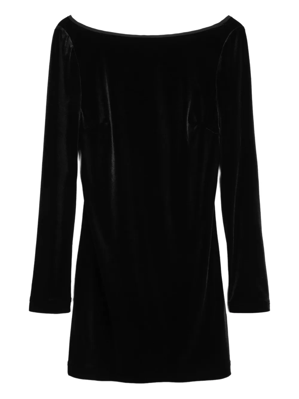 Ciao Lucia  Genevieve velvet off-shoulder dress | Black | Image 1