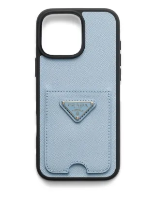 Prada iPhone 16 Pro Max ケース | ブルー | FARFETCH JP