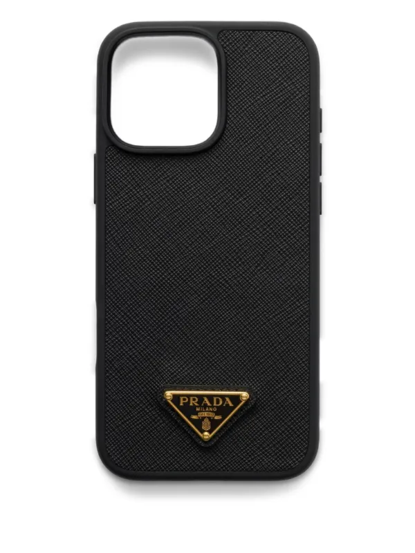 Prada iPhone 16 Pro Max ケース | ブラック | FARFETCH JP