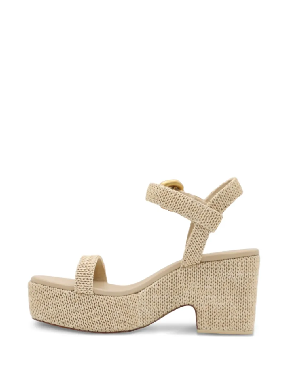 Cult Gaia Clara platform sandals Neutrals