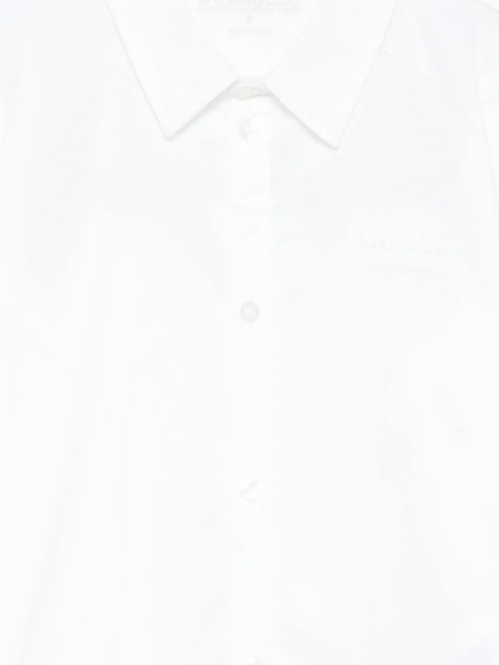 guess kids Shirt met geborduurd logo Wit