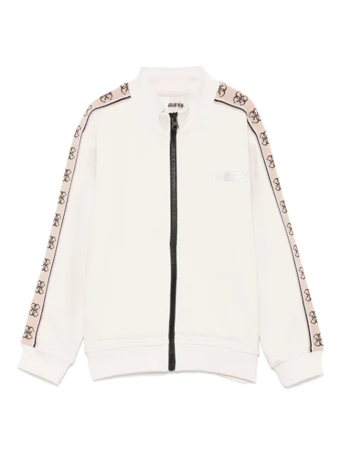 guess kids sudadera con logo engomado