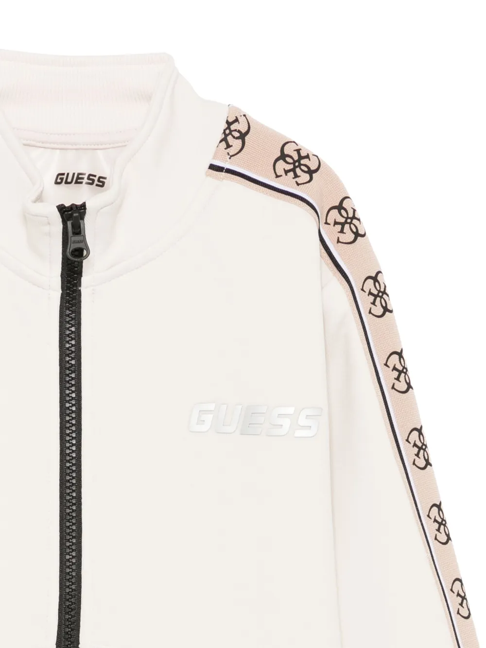 guess kids Sweater met logo Beige