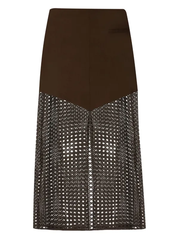 Machinho ribbed tank top