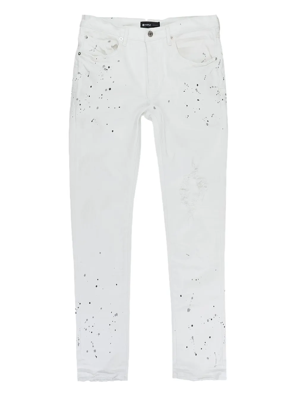 Purple Brand Jeans met toelopende pijpen Wit