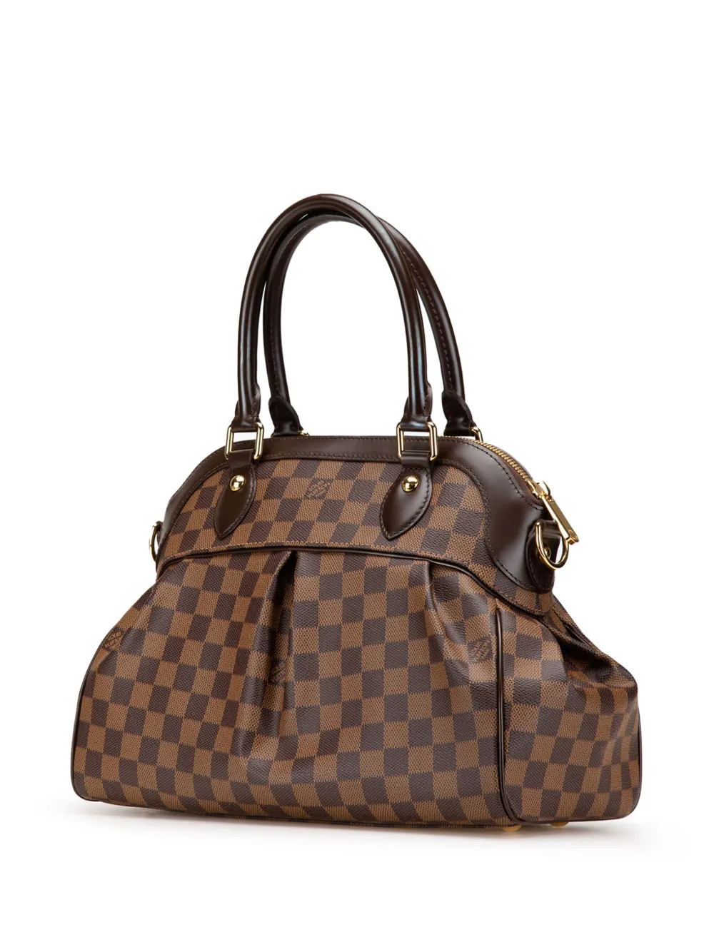 Louis Vuitton Pre-Owned 2010 Damier Ebene Trevi PM satchel | Pre-Owned | Image 2