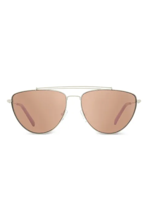 DVF Diane von Furstenberg Krista pilot-frame sunglasses