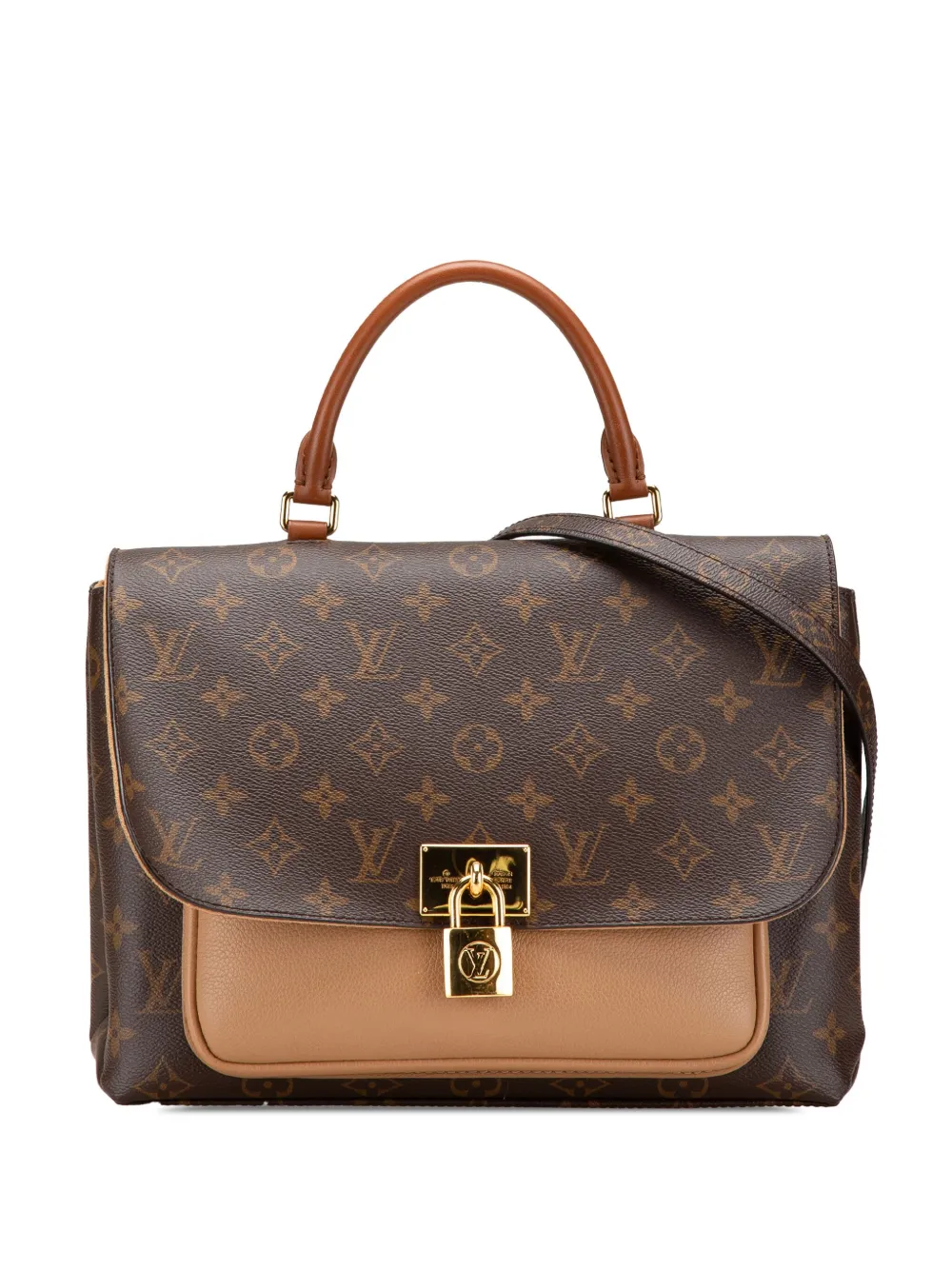 Louis Vuitton Pre-Owned 2019 モノグラム Marignan サッチェルバッグ - ブラウン Louis Vuitton Pre-Owned 2019 モノグラム Marignan サッチェルバッグ - ブラウン