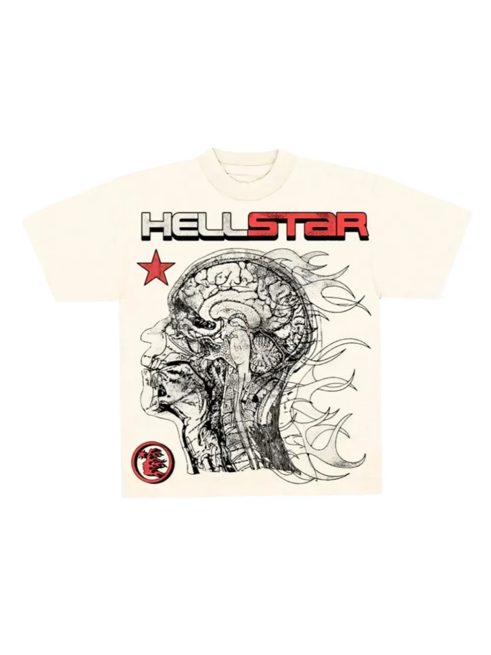 HELLSTAR playera Human Development | neutro | Image 1