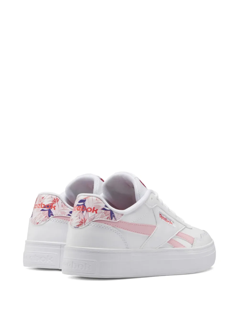 Reebok Court Advance Bold "White Pink Glow" sneakers