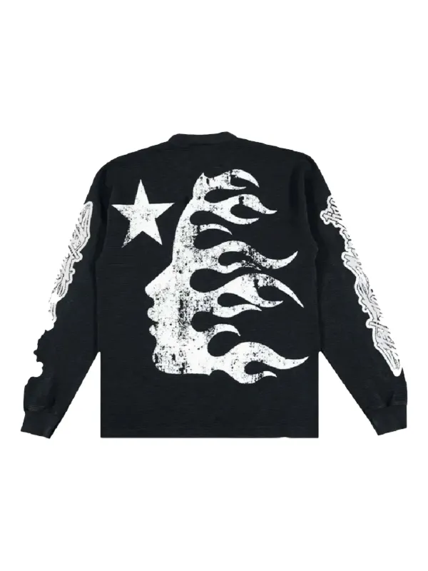 HELLSTAR Inner Star T-shirt | Black | FARFETCH GE