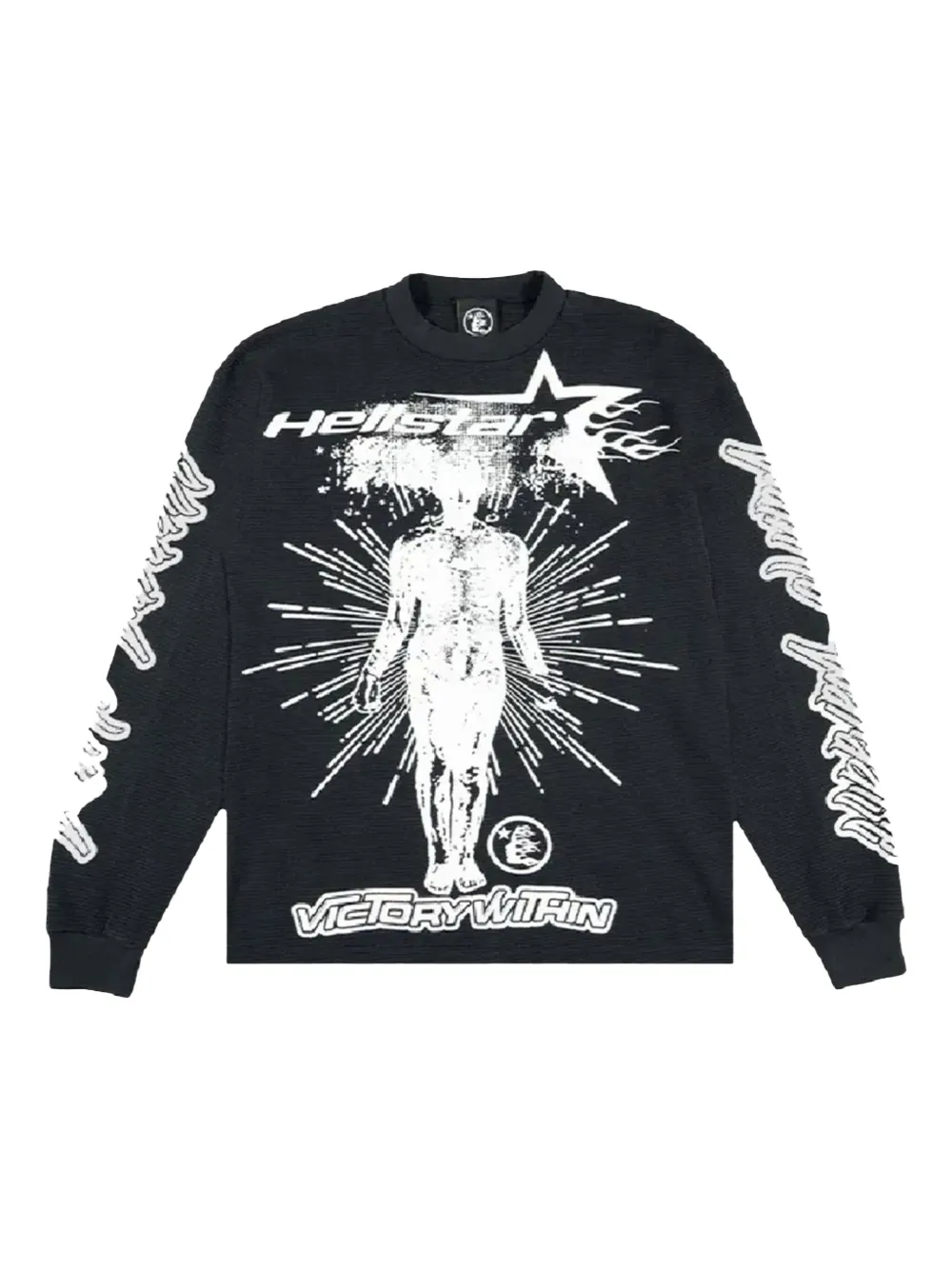 HELLSTAR Inner Star T-shirt Zwart