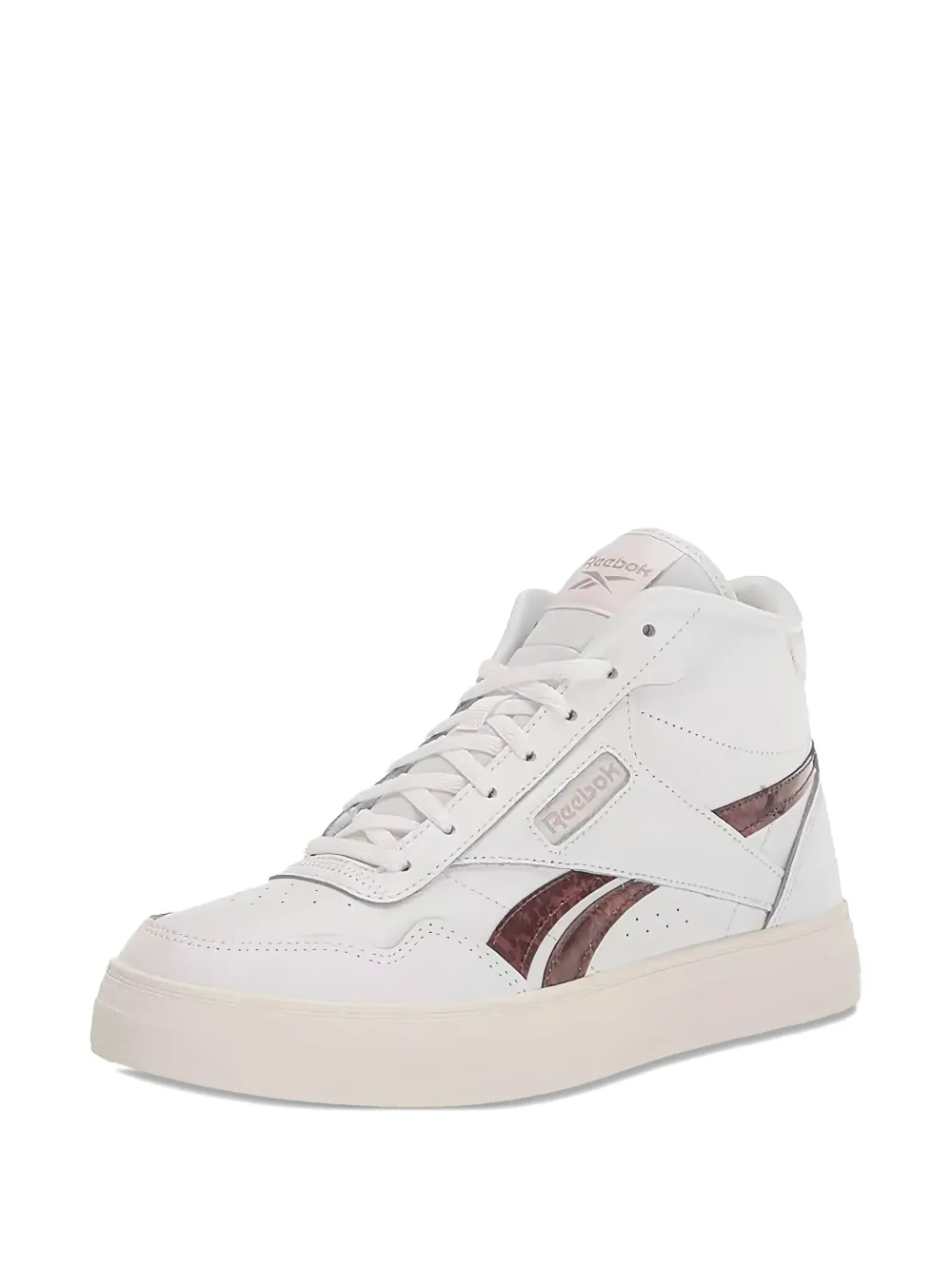 Reebok Court Advance Bold High White/Modern Beige sneakers - Wit