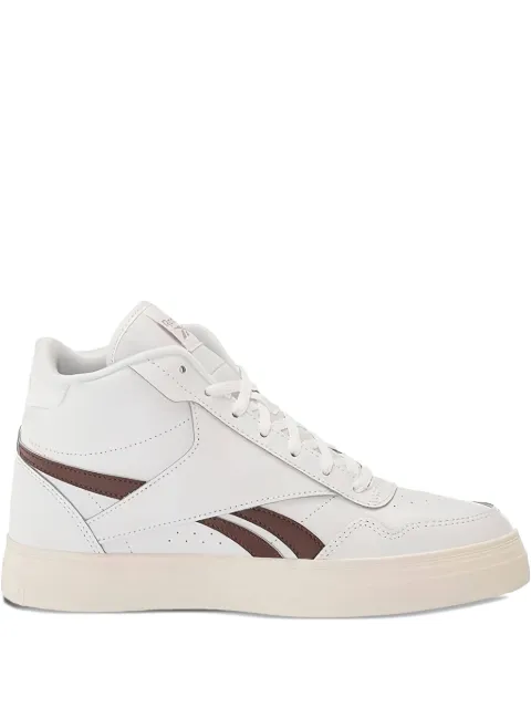 Reebok Court Advance Bold High "White/Modern Beige" sneakers