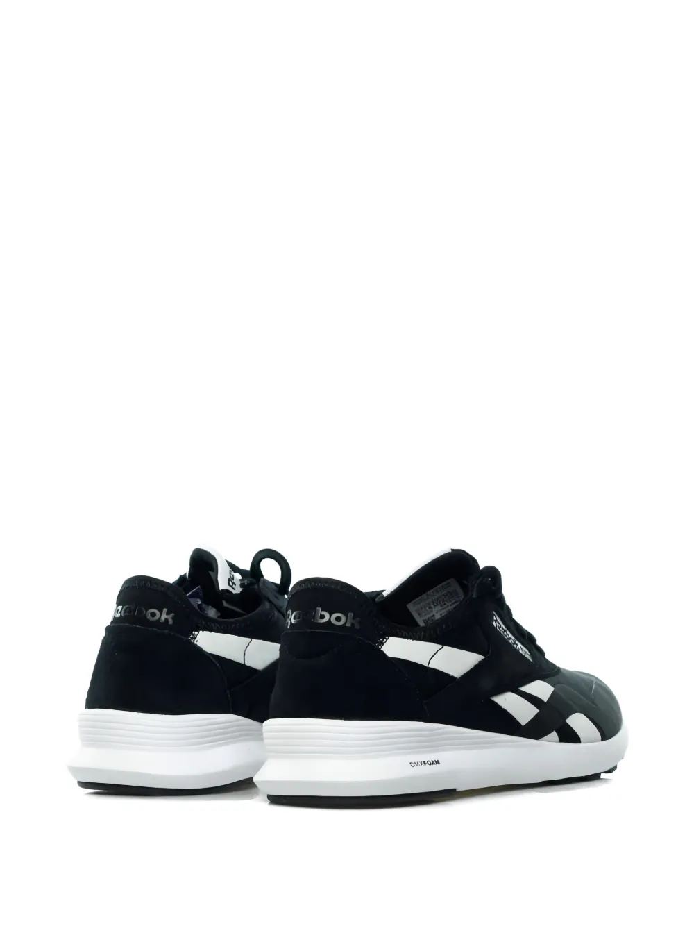 Reebok Classic Nylon Trainers In Black