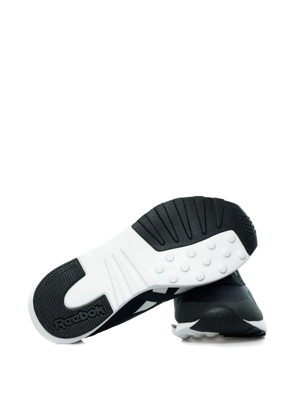 Reebok Classic Nylon Trainers In Black