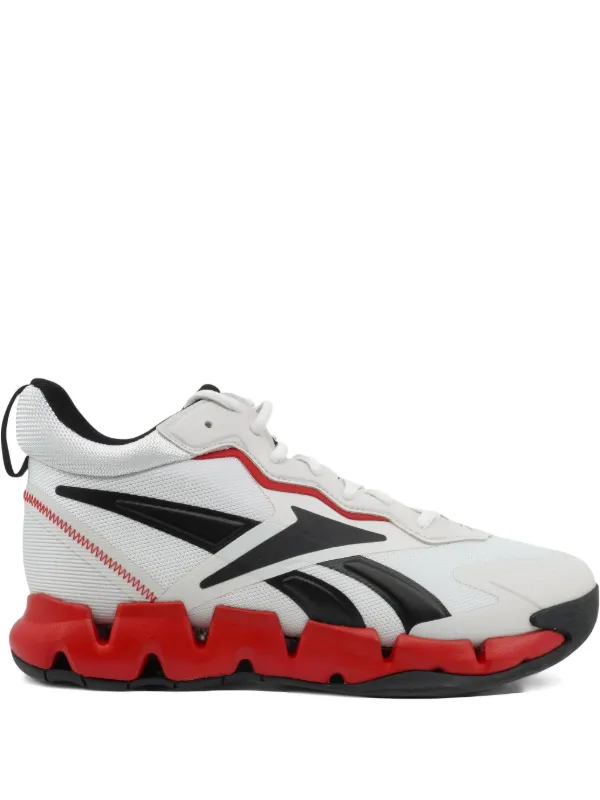 rieboo♡ Reebok Zig Encore Pure Grey/Vector Red sneakers