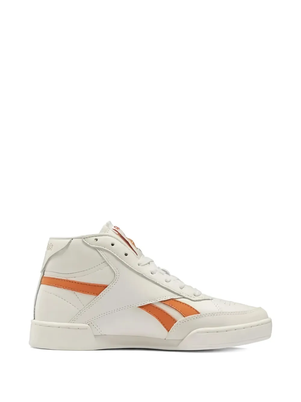 Reebok Club C Form High Chalk/Burnt Orange sneakers - Wit