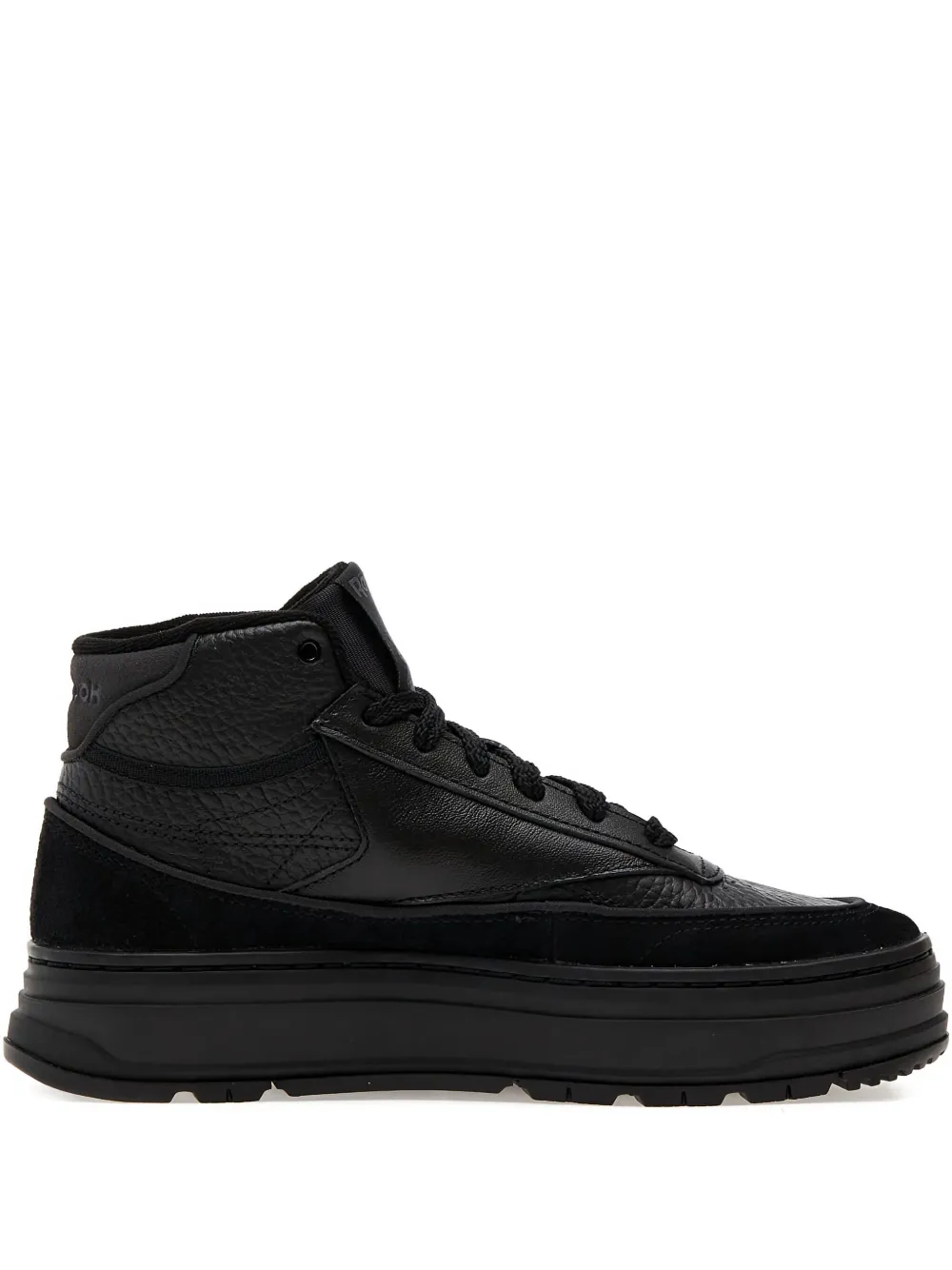 Reebok Club C Geo "Black Pure Grey" sneakers