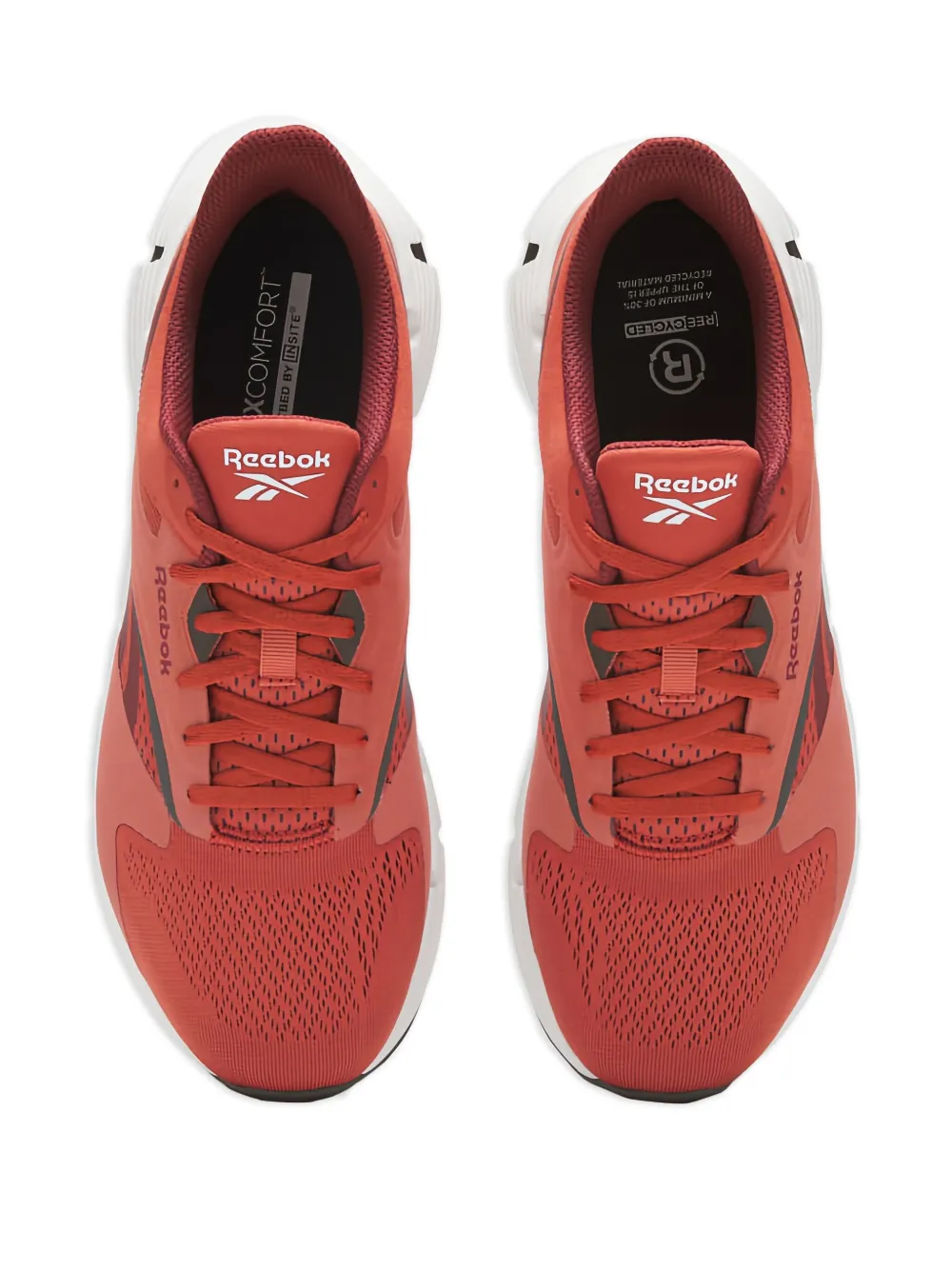 Reebok Zig Dynamica 5 "Brick Red" sneakers Rood