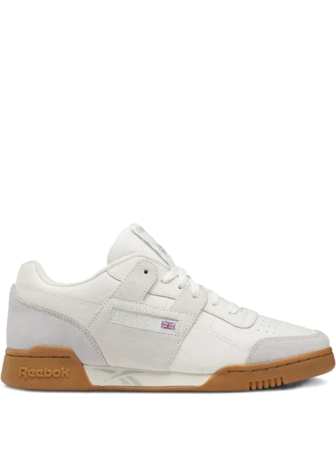 Reebok Workout Plus suede panelled sneakers 