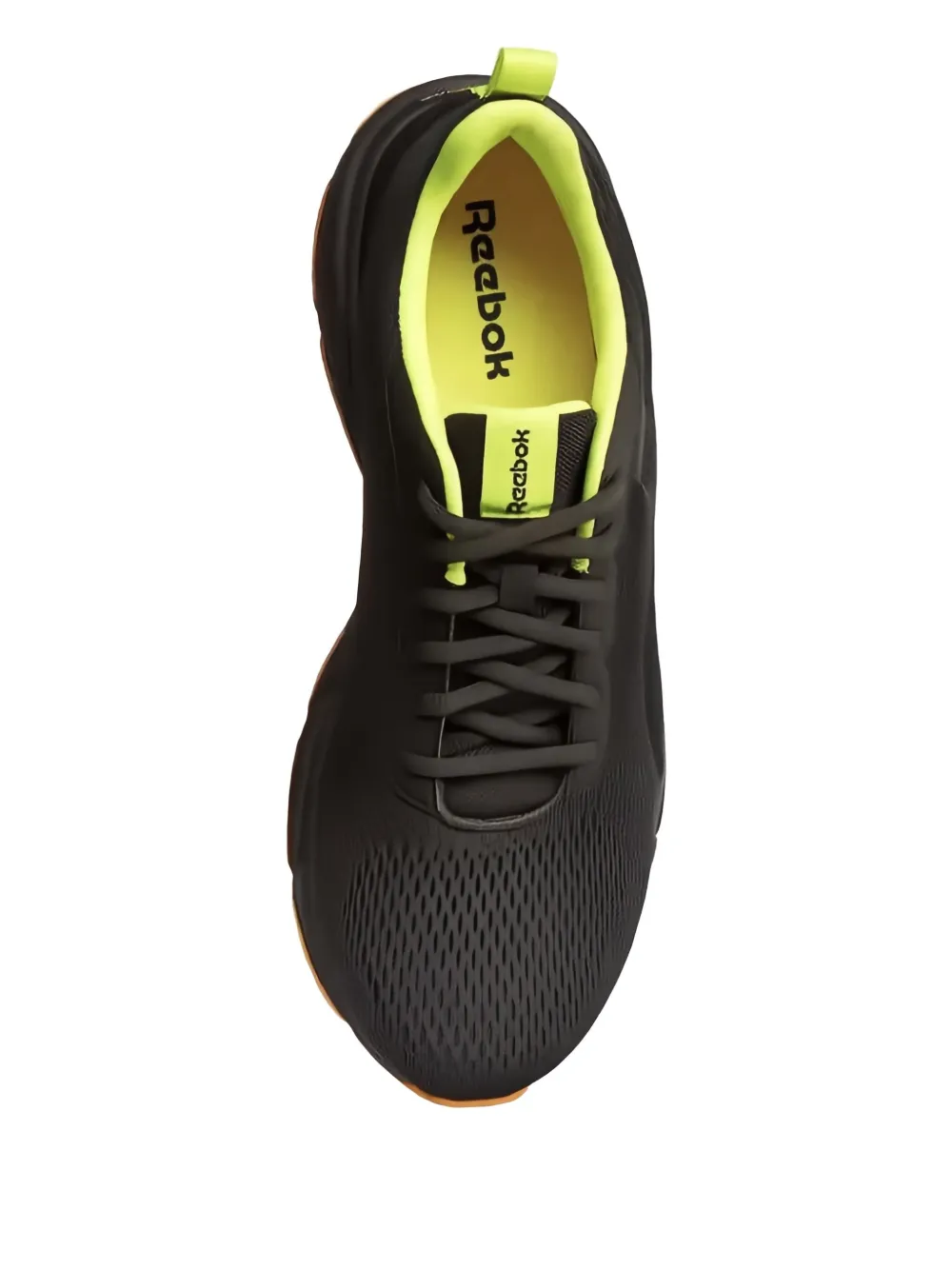 Reebok Work N Comfort "black Acid Yellow" Trainers In Black