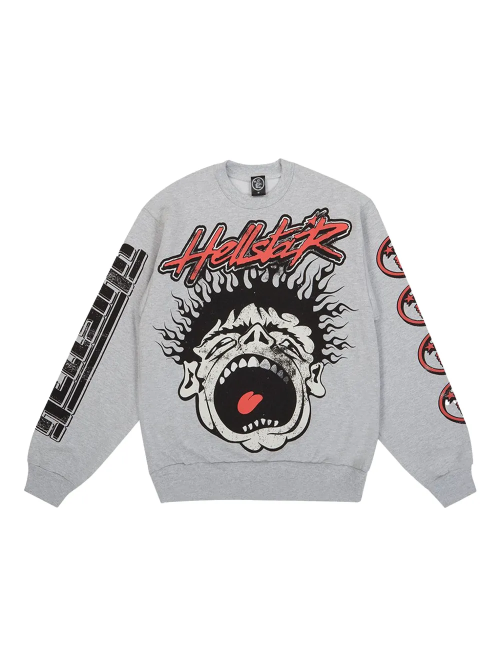 HELLSTAR sudadera Records | gris | Image 1