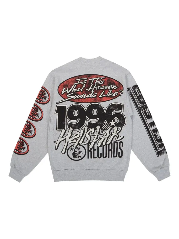 HELLSTAR Records Sweatshirt | Grey | FARFETCH