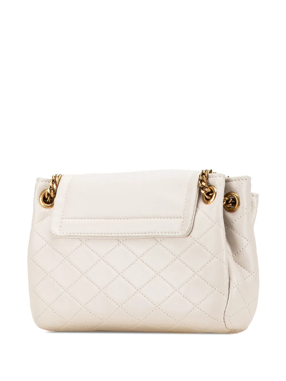Saint Laurent Pre-Owned Borsa a tracolla Nolita mini in pelle di agnello trapuntata con monogramma 2022 | Pre-owned | Image 2
