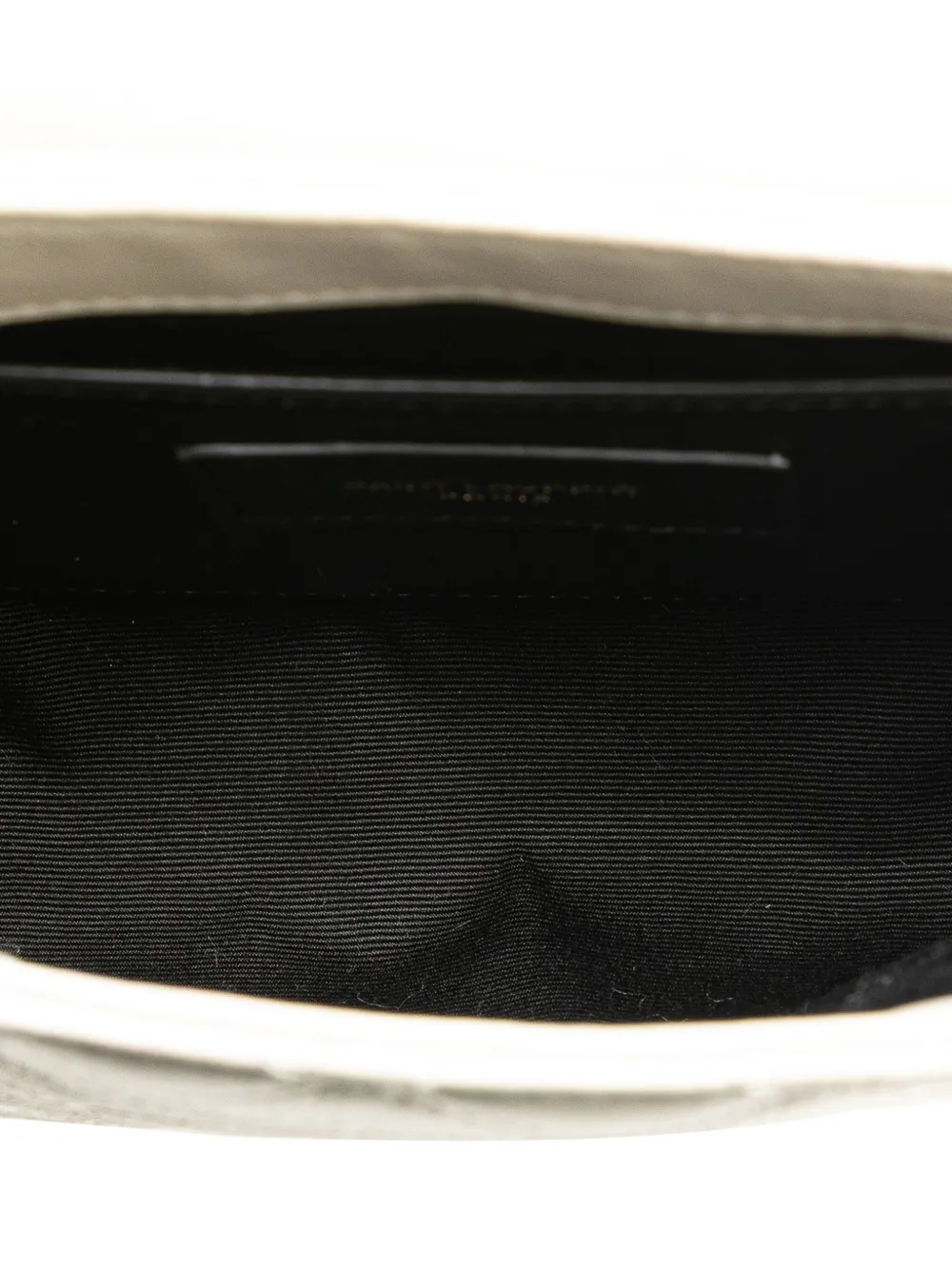 Pre-owned Saint Laurent 2022 Mini Quilted Lambskin Monogram Nolita Bag Crossbody Bag In White
