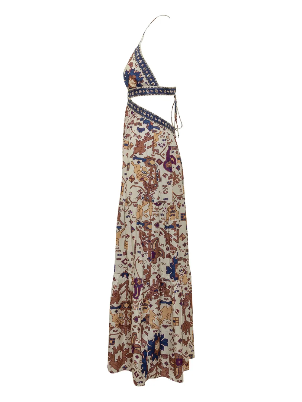 Ba&Sh Vealy jurk Beige