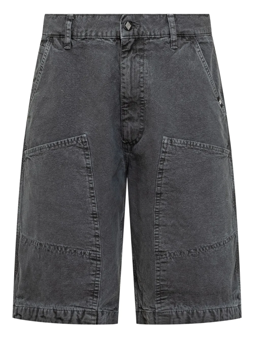 AMISH utility-pocket bermuda shorts | negro | Image 1