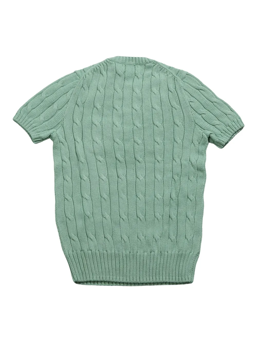 Polo Ralph Lauren cable-knit short-sleeve top | T-Shirts & Jersey Shirts | Image 2