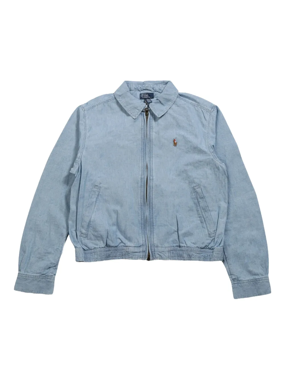 Polo Ralph Lauren zip-up jacket - ブルー Polo Ralph Lauren zip-up jacket - ブルー