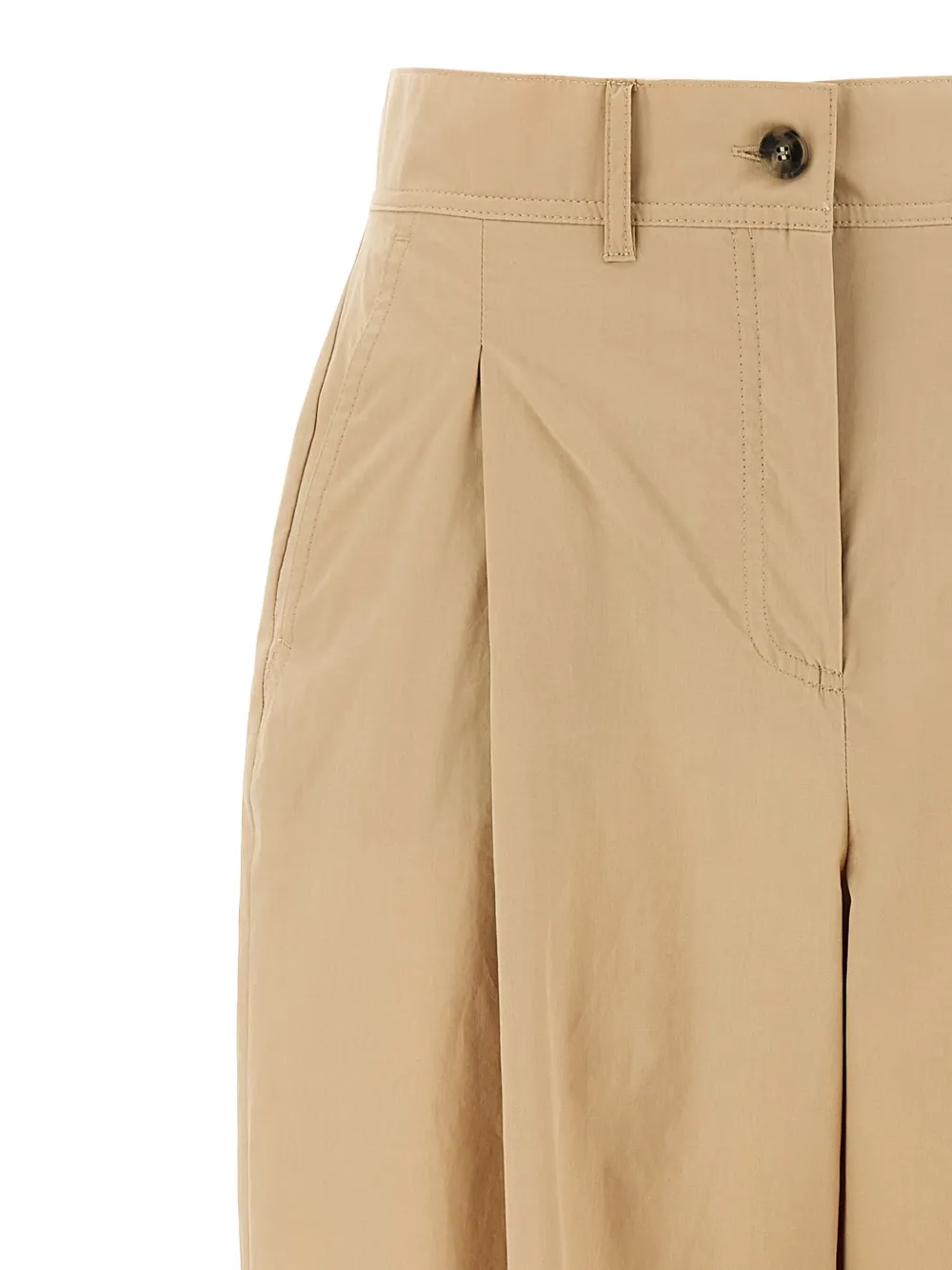 Max Mara Artur broek met pijldetail Beige