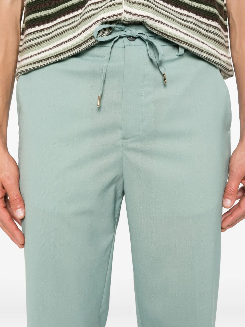 Briglia 1949 Broek met trekkoord Groen