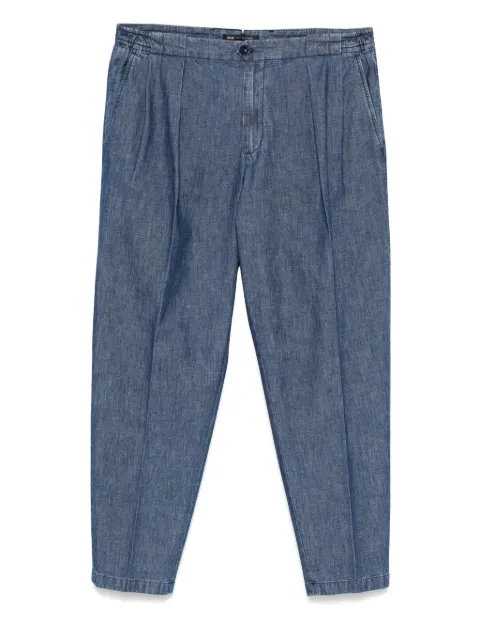 Briglia 1949 pantalon à design plissé
