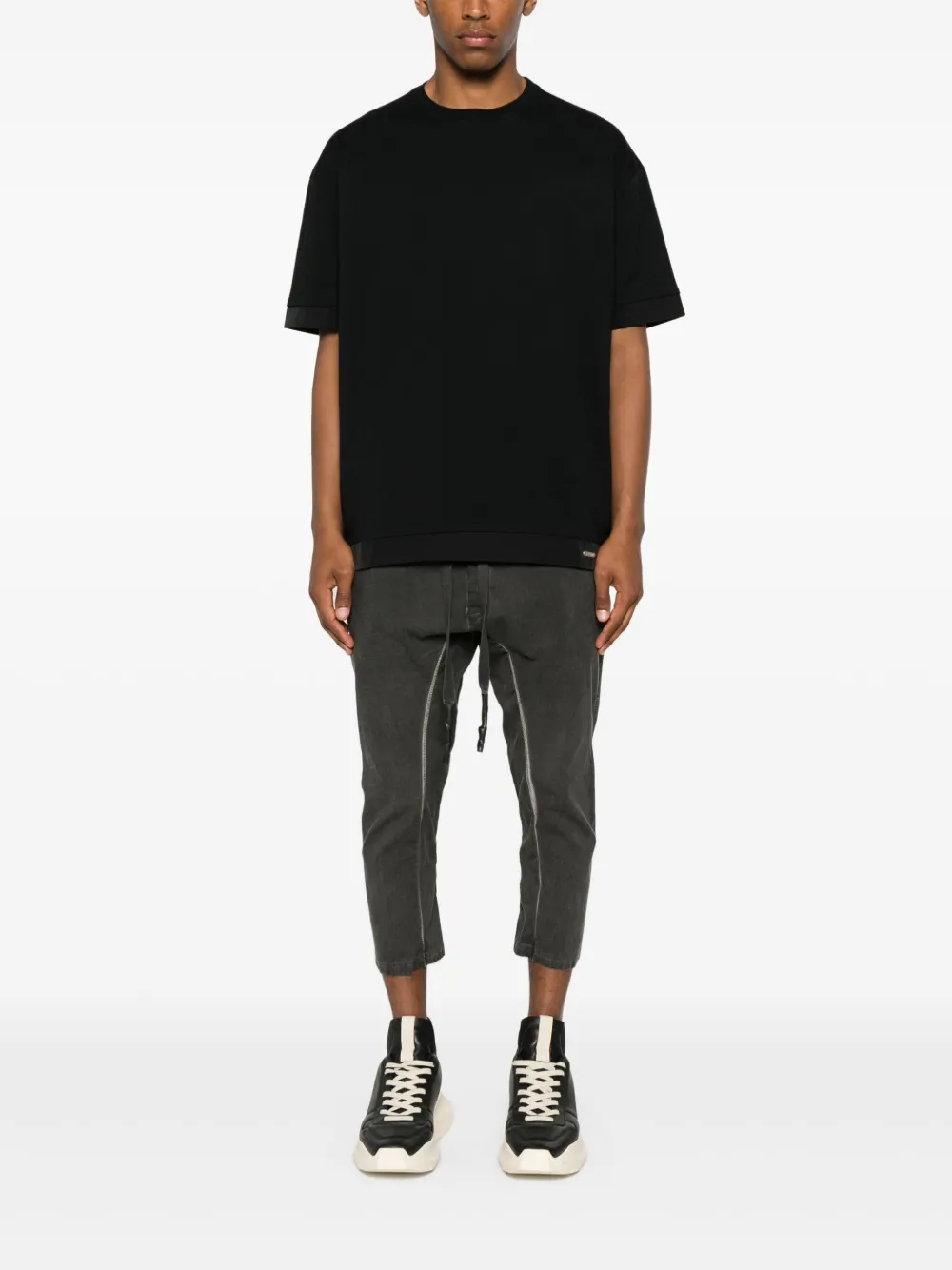 STATE OF ORDER cotton t-shirt - Zwart