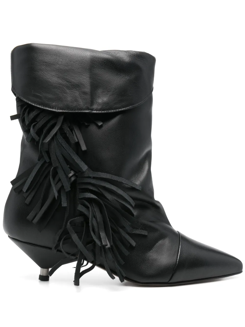 Gisel Moire 45mm Ariana boots Black
