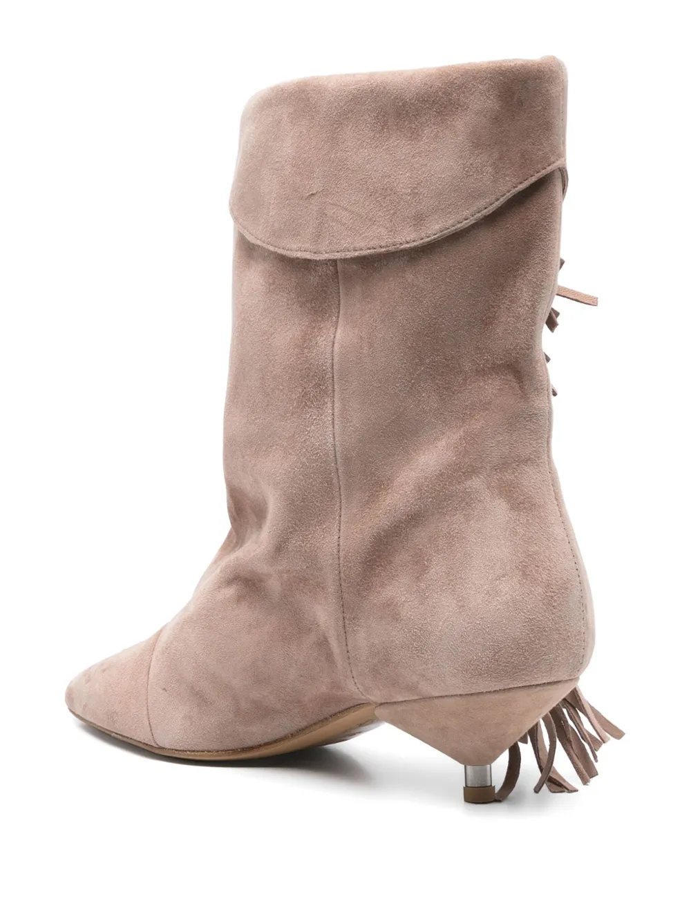 Gisel Moire 45mm Ariana boots Neutrals