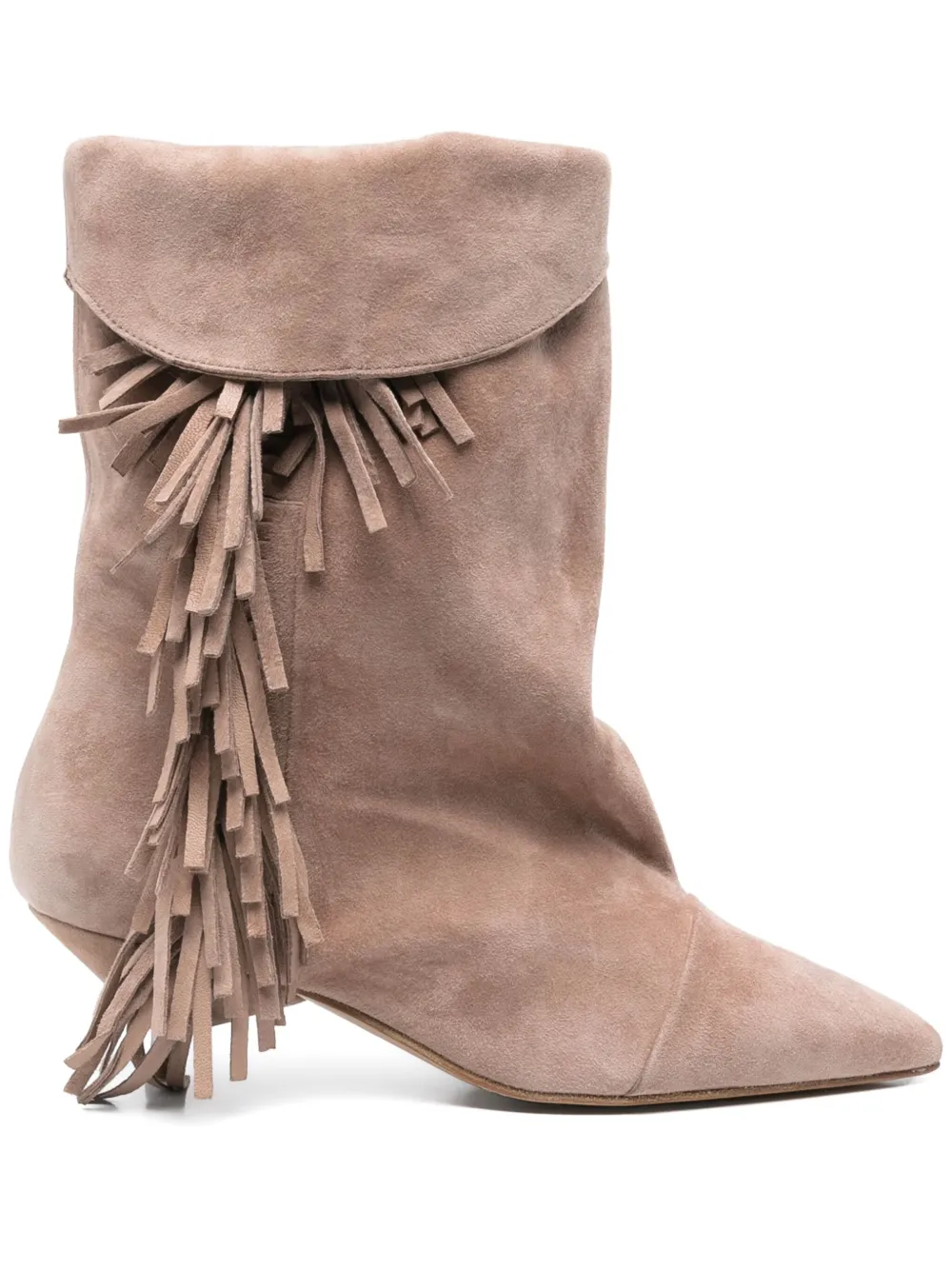 Gisel Moire 45mm Ariana boots Neutrals